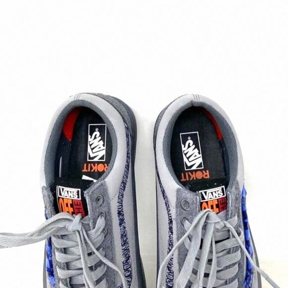 VANS x Rokit Old Skool 36 DX Shoes Suede Gray Low VN0000SRBKU Sneakers Women For - Picture 9 of 11